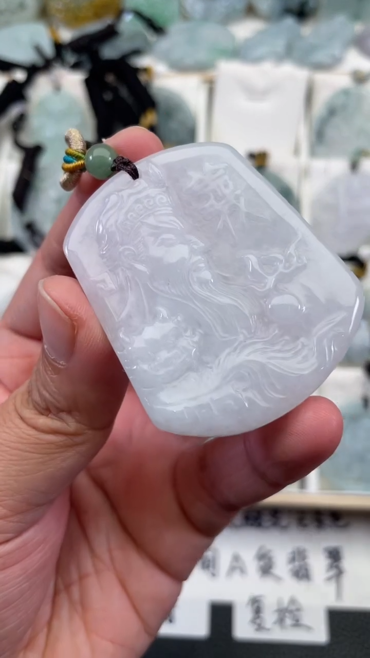 颈饰未镶嵌翡翠天然缅甸翡翠A货261