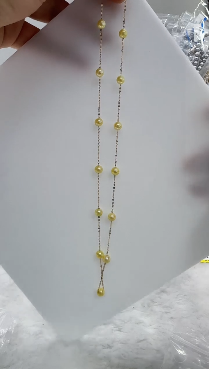 【闪购商品】海水珍珠DA18K金镶嵌ss719 羽皇金