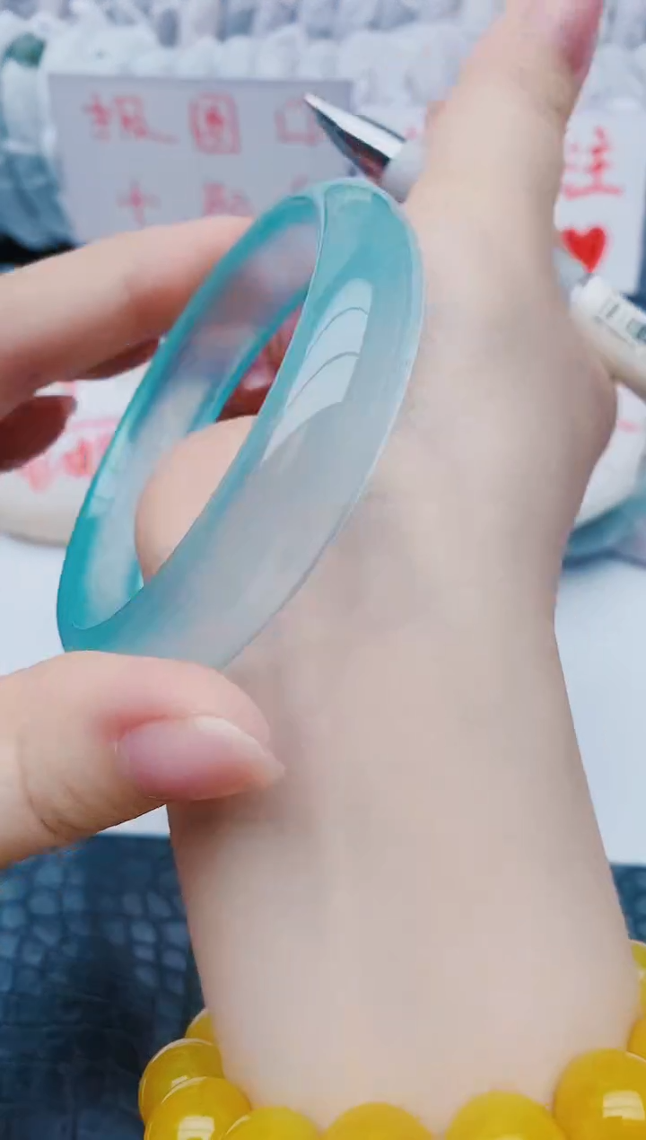 未镶嵌手镯石英质玉z56+60-61