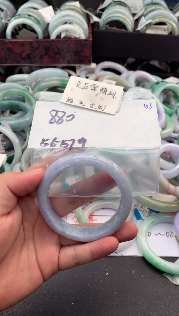 【闪购商品】定制翡翠未镶嵌毛货需精细抛光+多人