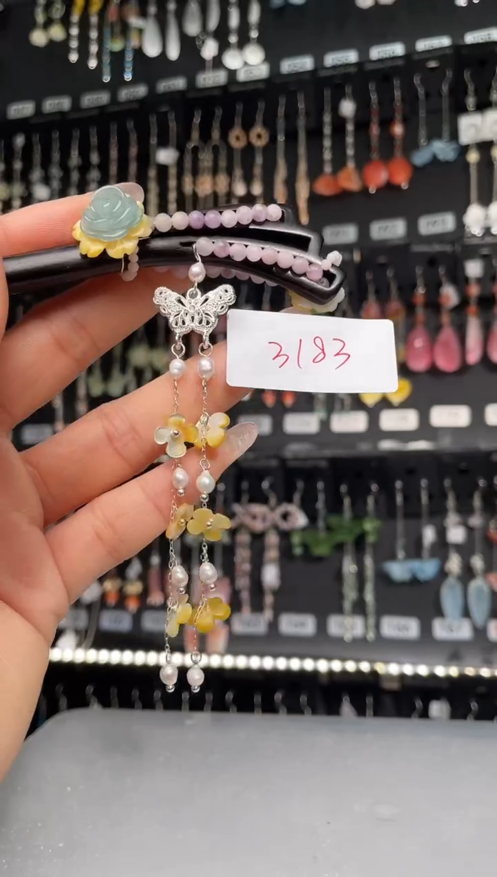 【闪购商品】紫晶耳饰银S925镶嵌喜欢拍