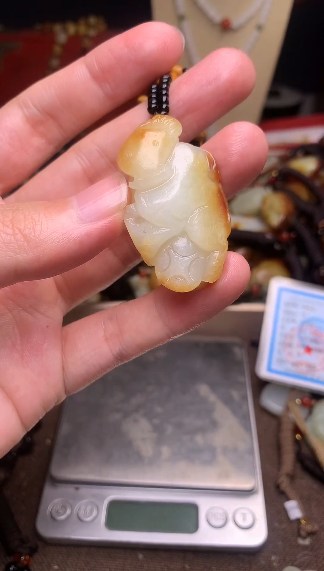 颈饰未镶嵌和田玉新疆料青海料清水和田玉吊坠