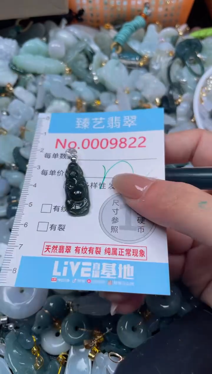 颈饰未镶嵌翡翠9822