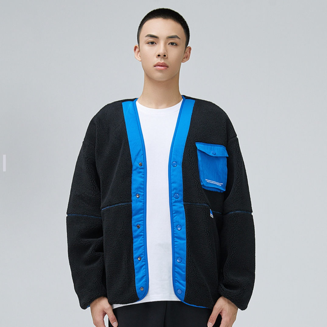 （直播）李宁 LNG 未来玩家保暖简约男女同款羊羔绒夹克外套FNAD001