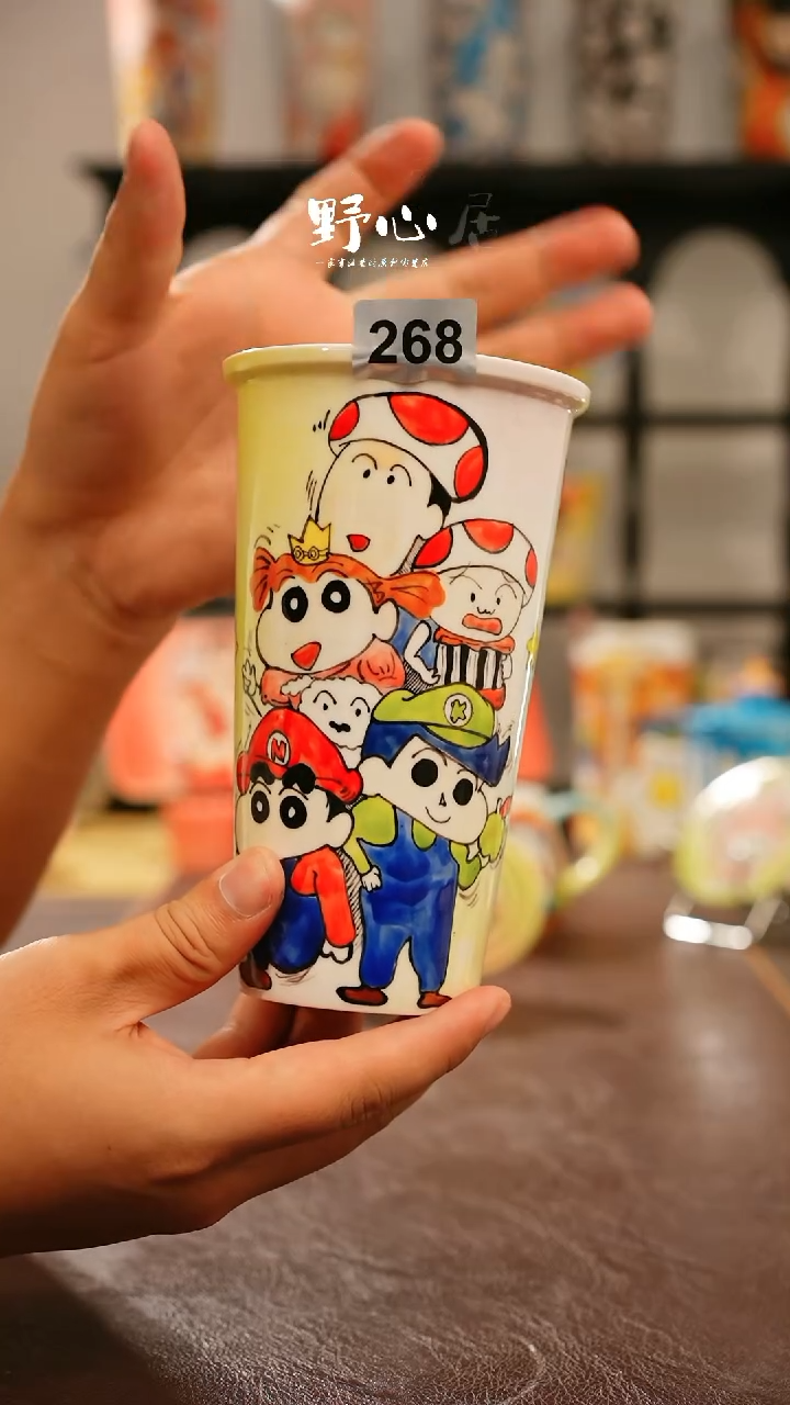 景德镇高温釉下彩纯手工手绘