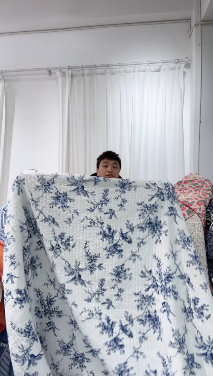 棉230*270纯棉床盖86号微瑕