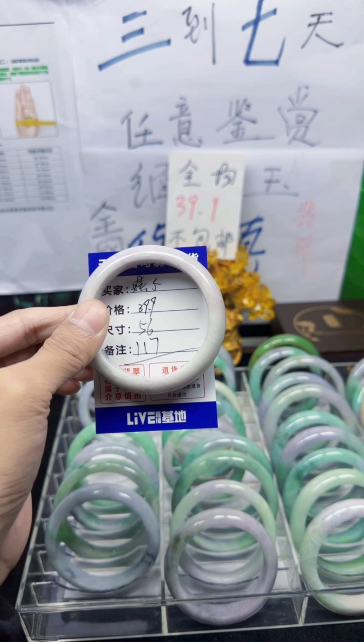 未镶嵌手镯翡翠燕*117