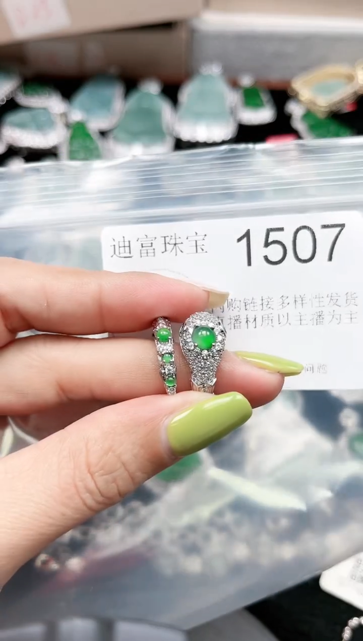 【闪购商品】翡翠颈饰未镶嵌1507赠皮绳