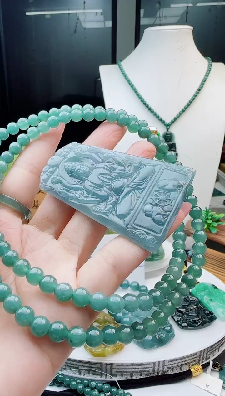 【闪购商品】翡翠颈饰未镶嵌多样性随机一件发货