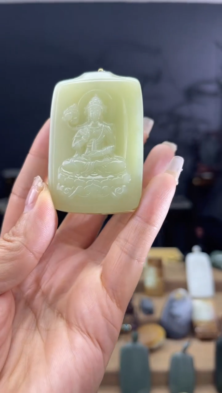 颈饰未镶嵌和田玉1