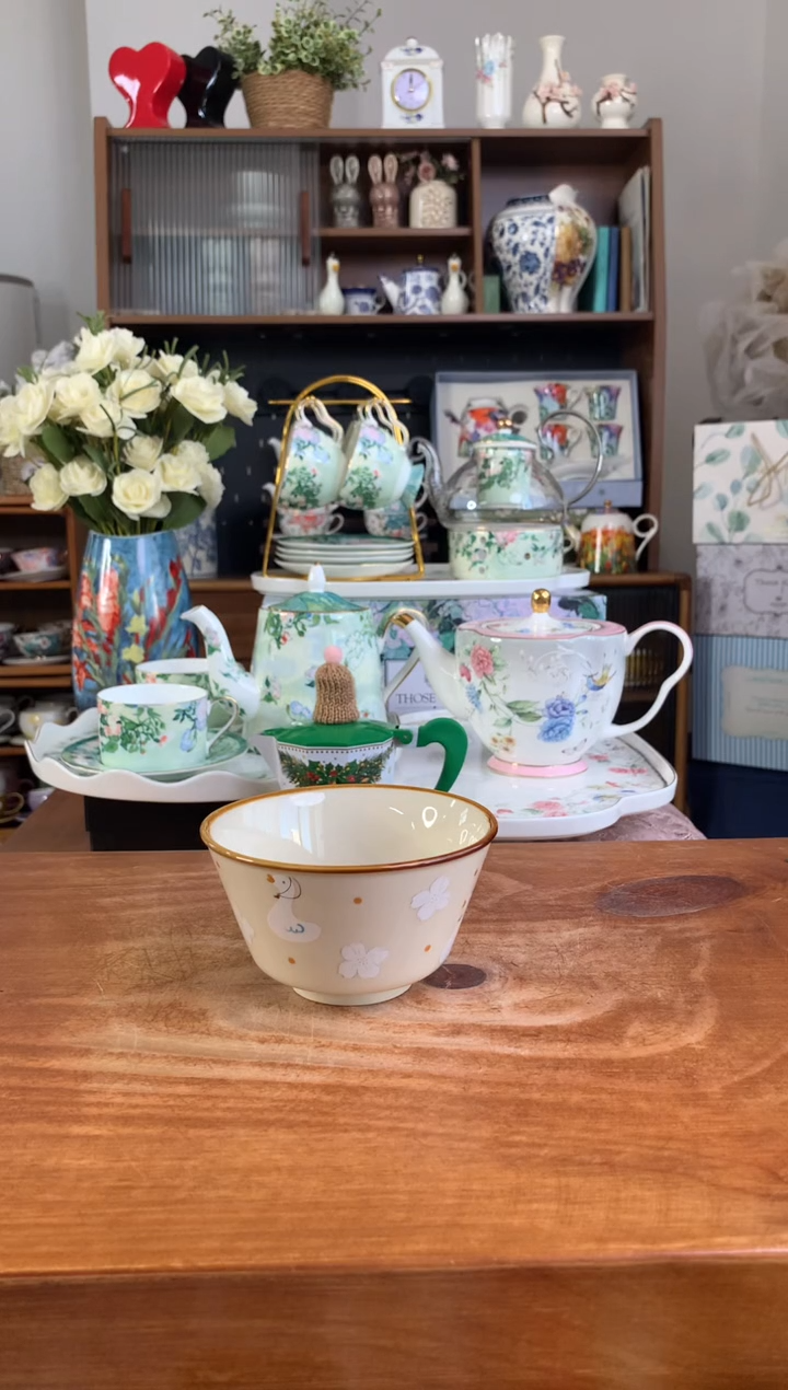 陶瓷【限时福利】大白鹅4.5寸饭碗