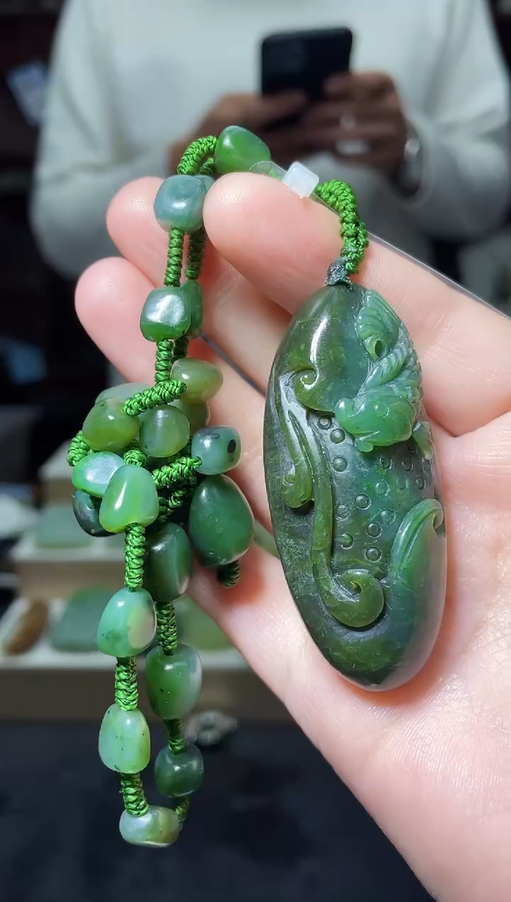 【闪购商品】和田玉颈饰未镶嵌1