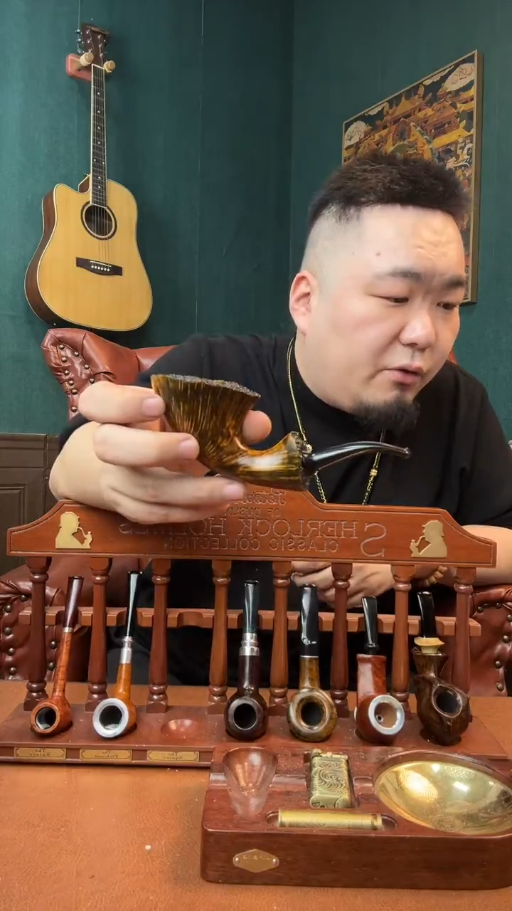 石楠木月*子意大利进口石楠木烟斗