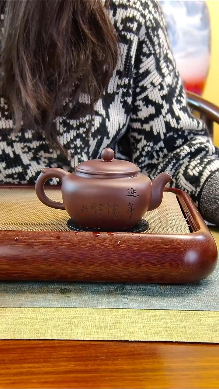 茶壶紫砂徐记福康 原矿紫砂 9