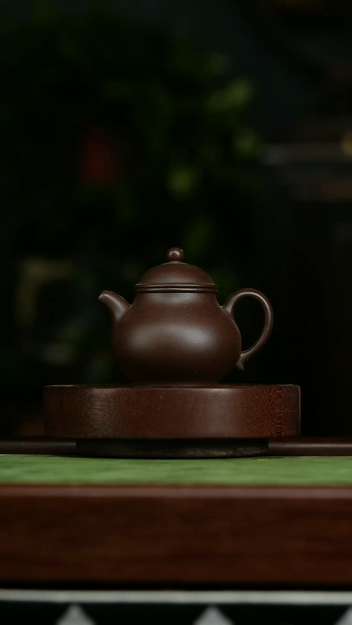 茶壶紫砂a21黑星土潘壶