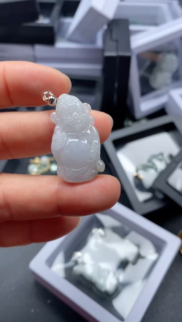 翡翠未镶嵌吊坠(不含链)1257