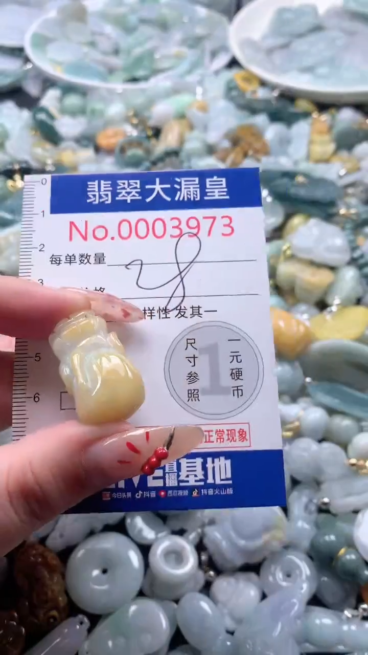 【闪购商品】翡翠吊坠(不含链)未镶嵌3973
