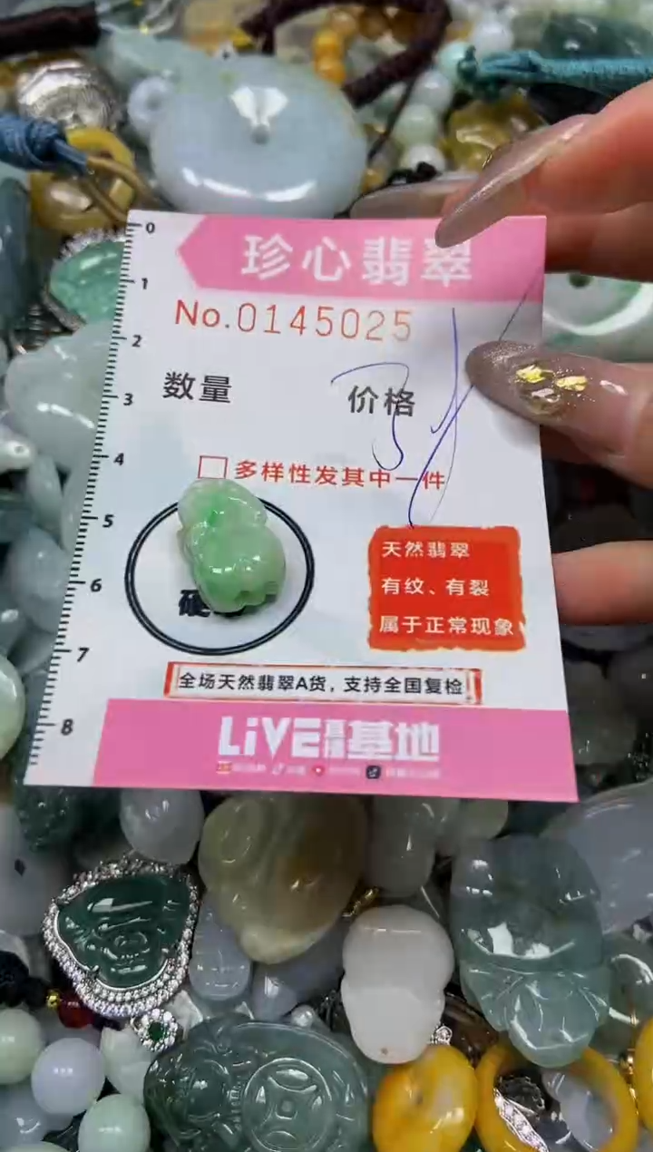 【闪购商品】翡翠颈饰未镶嵌闪购0145025