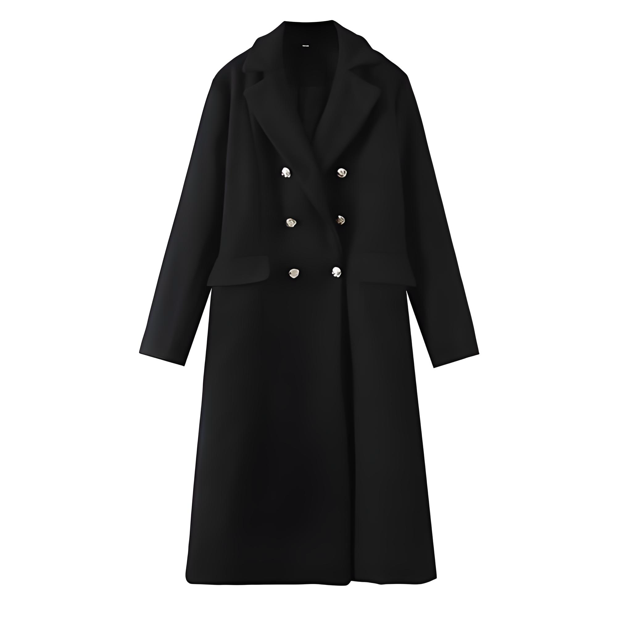 （非图片款001-200）中长款羊毛大衣 默认微瑕  介意勿拍  