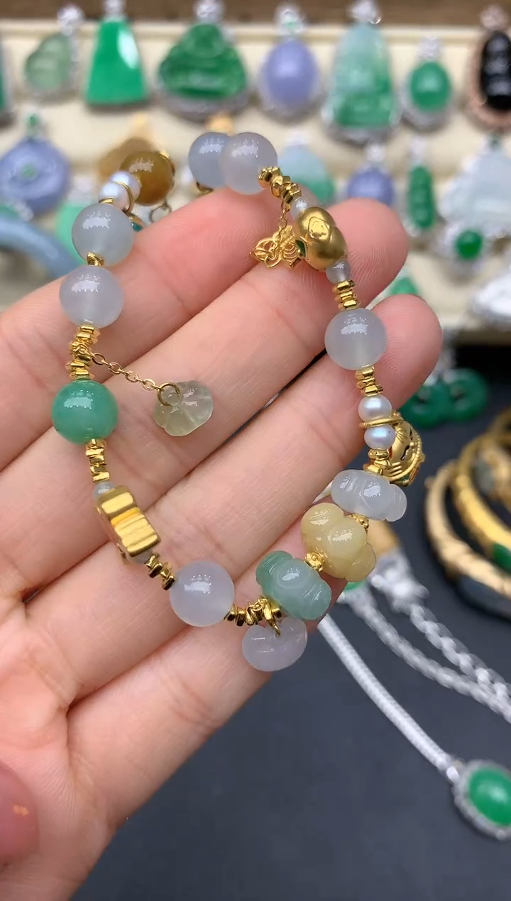 【闪购商品】翡翠手串未镶嵌499-中国好珍宝