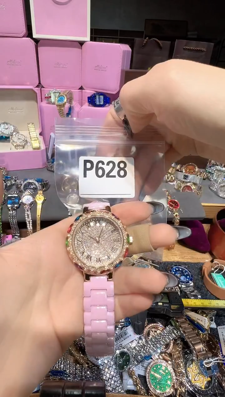 石英机芯不锈钢不锈钢直播定闪专用