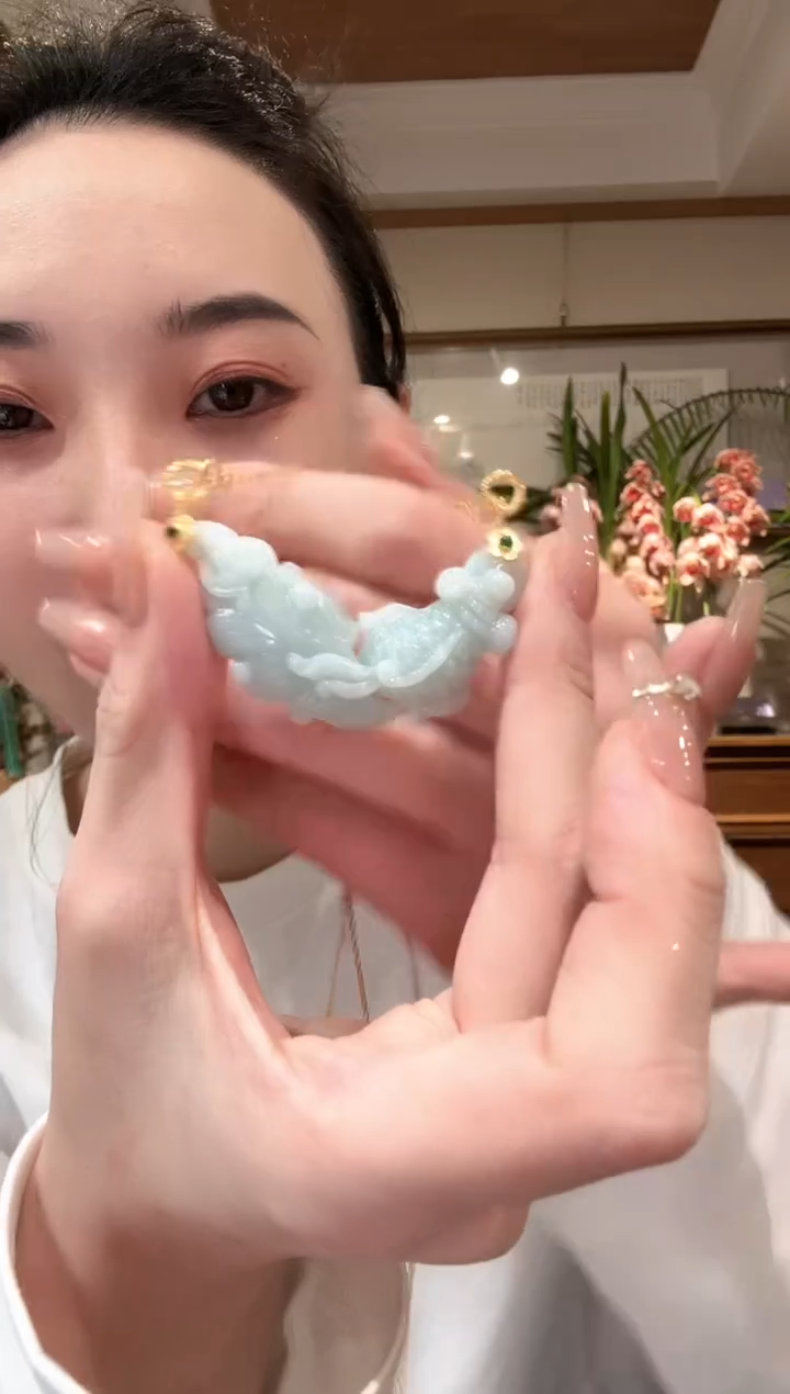 【闪购商品】翡翠颈饰未镶嵌国风