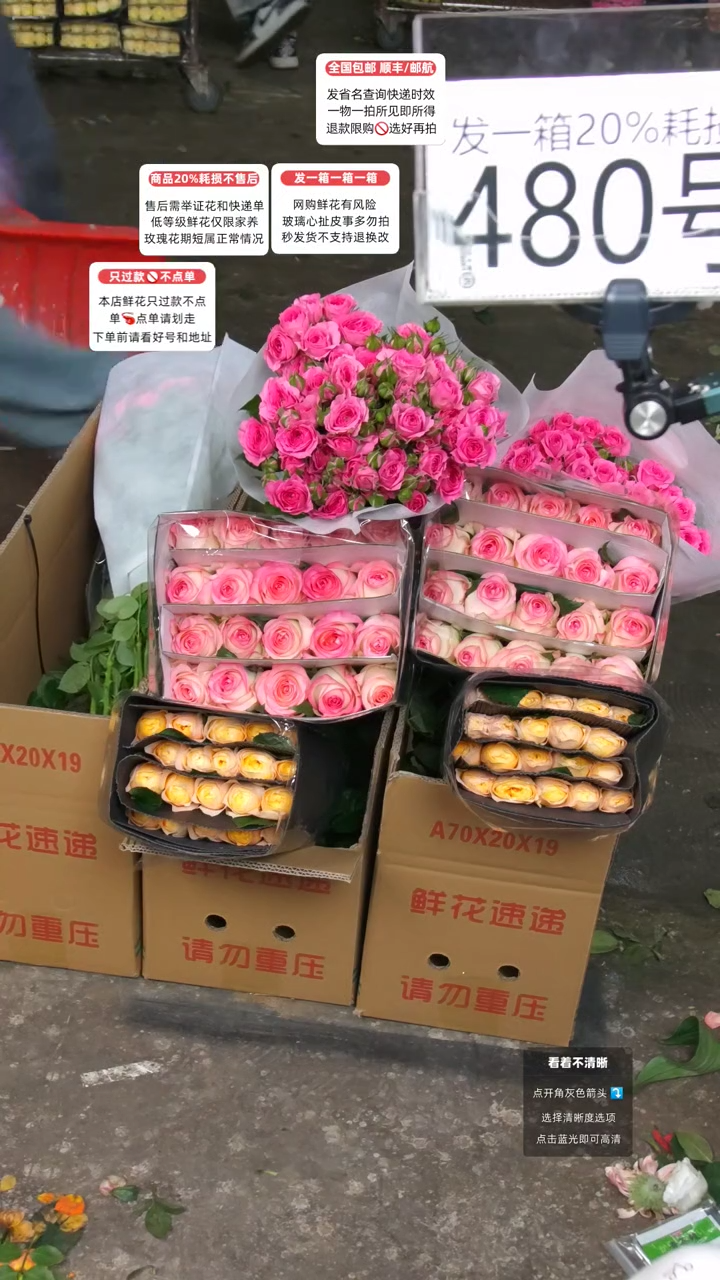 480号♥含20%耗损发一箱
