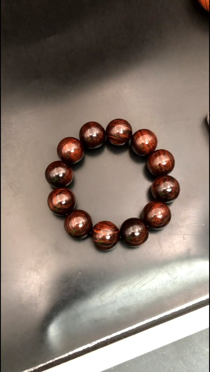 【闪购商品】黄花梨/降香黄檀手串/手链海黄野紫油老料2.0精串