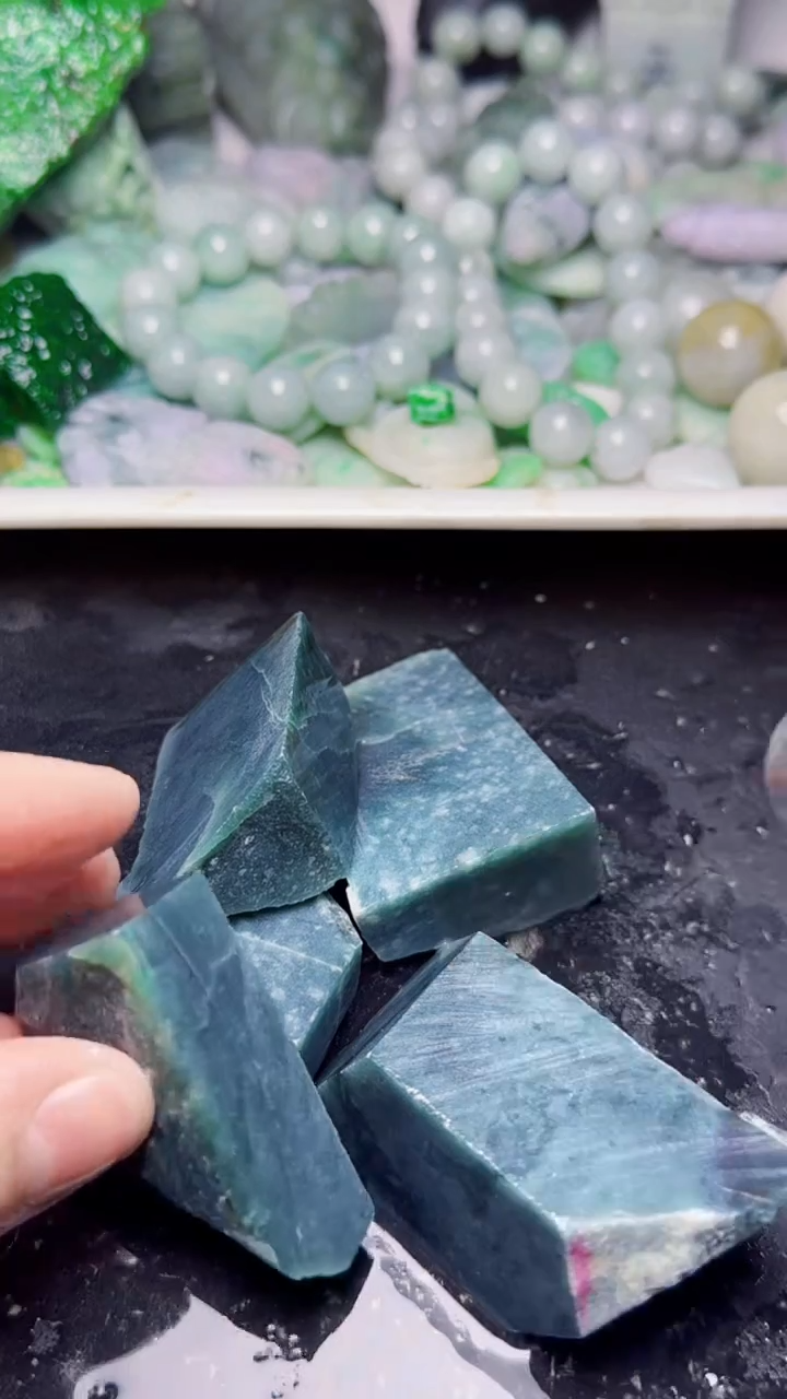 未镶嵌挂件翡翠用***9156