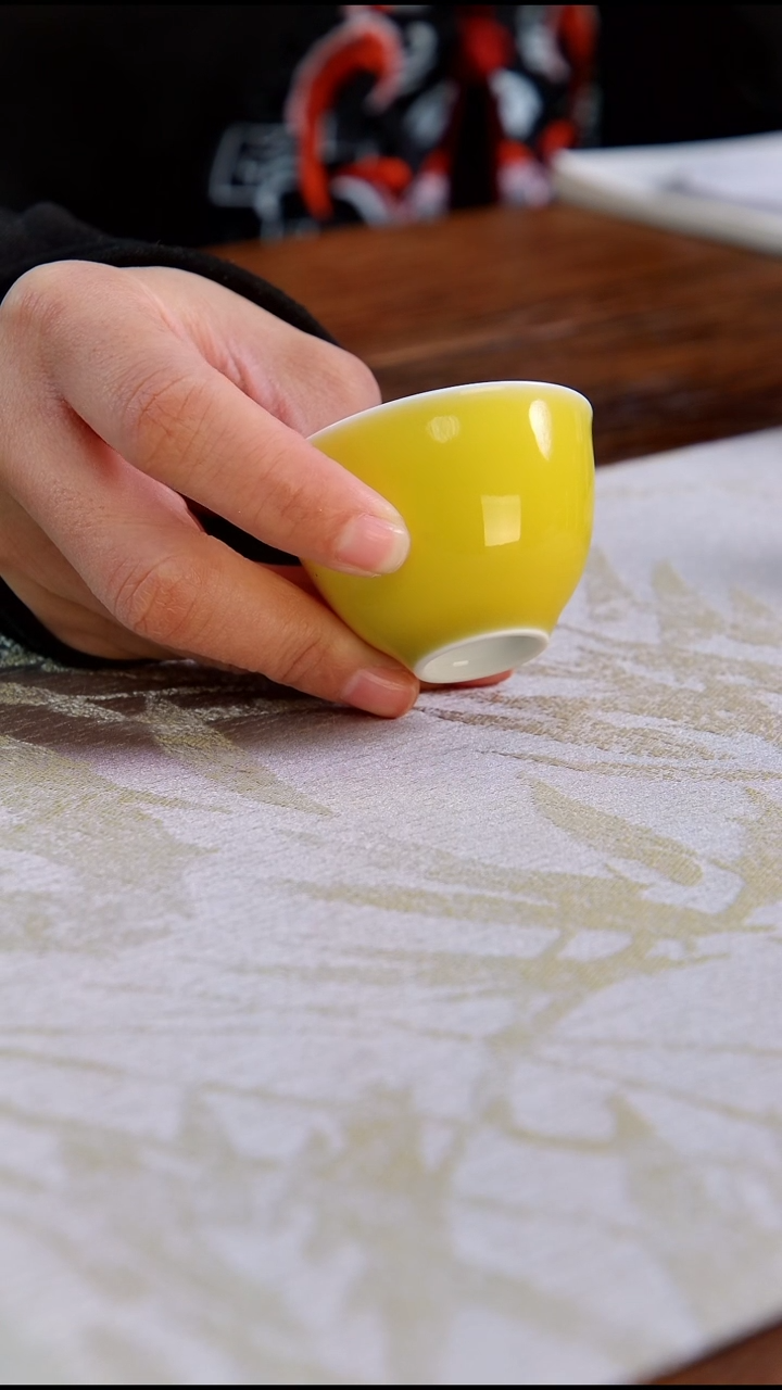 【闪购商品】文俊鹅黄安定杯（微瑕）