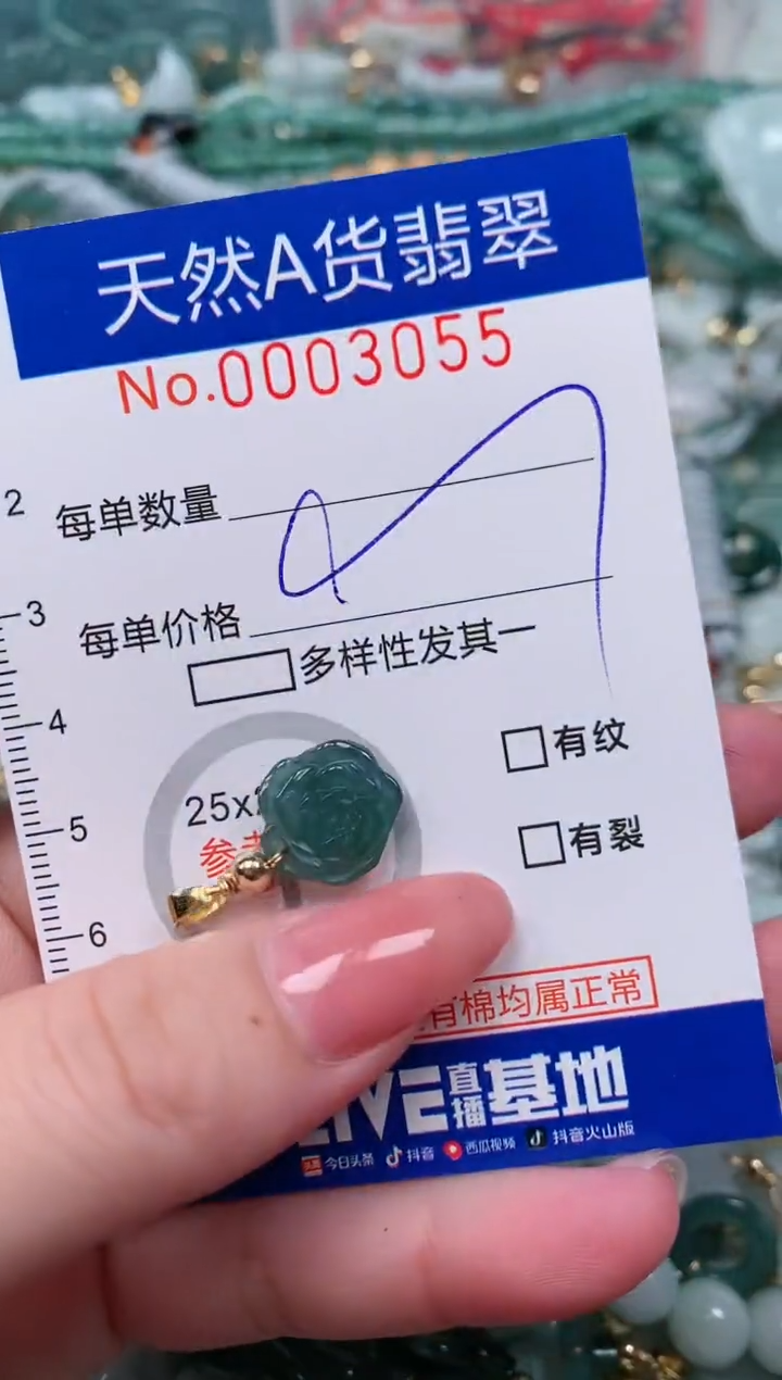 【闪购商品】翡翠颈饰未镶嵌00003055