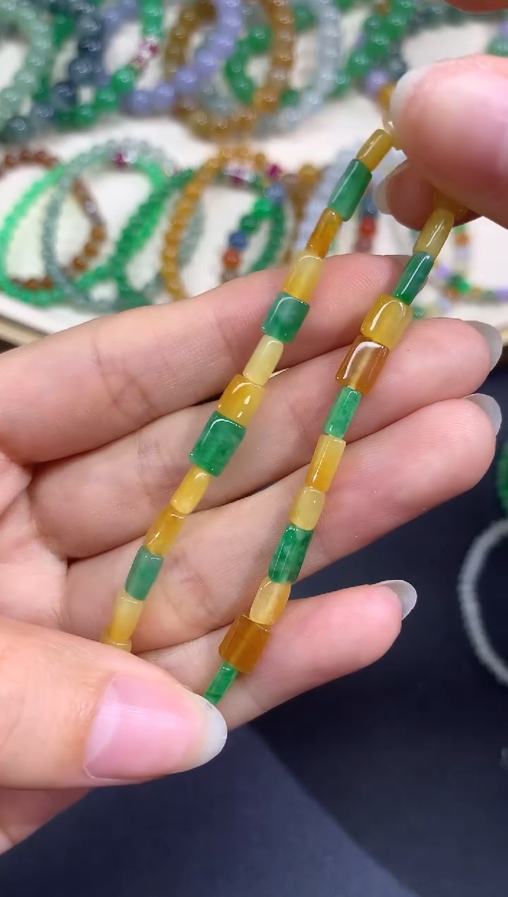 未镶嵌手串翡翠手串|980
