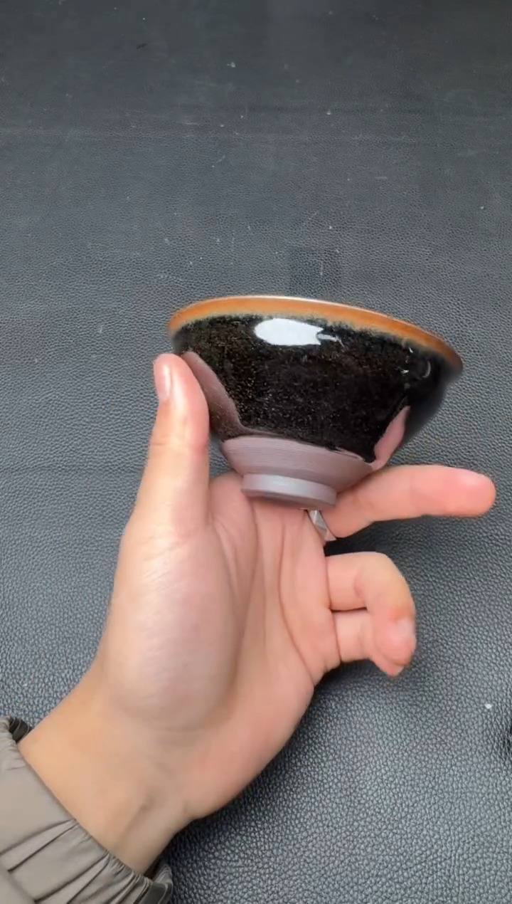 【闪购商品】茶盏建盏故事黄淮龙窑柴烧173