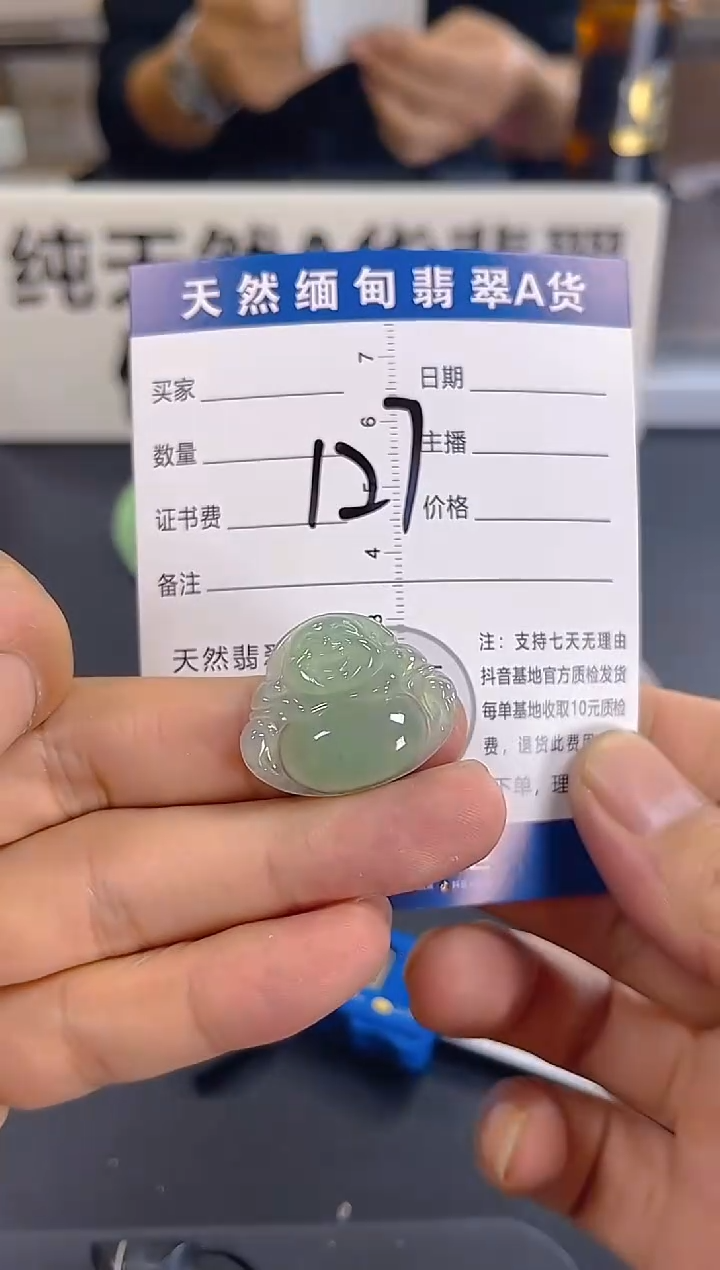 颈饰未镶嵌翡翠纯天然缅甸翡翠A货