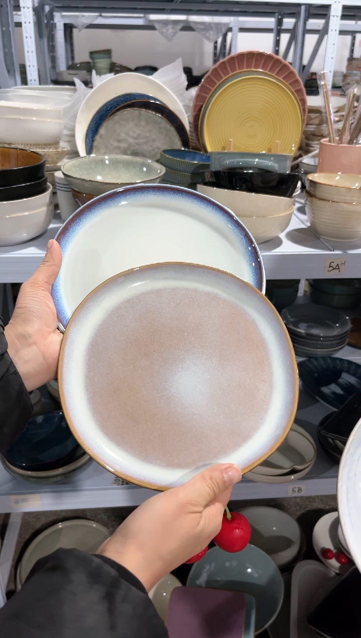 【闪购商品】瓷片外贸尾货瑕疵满20包邮X2 小盘组合