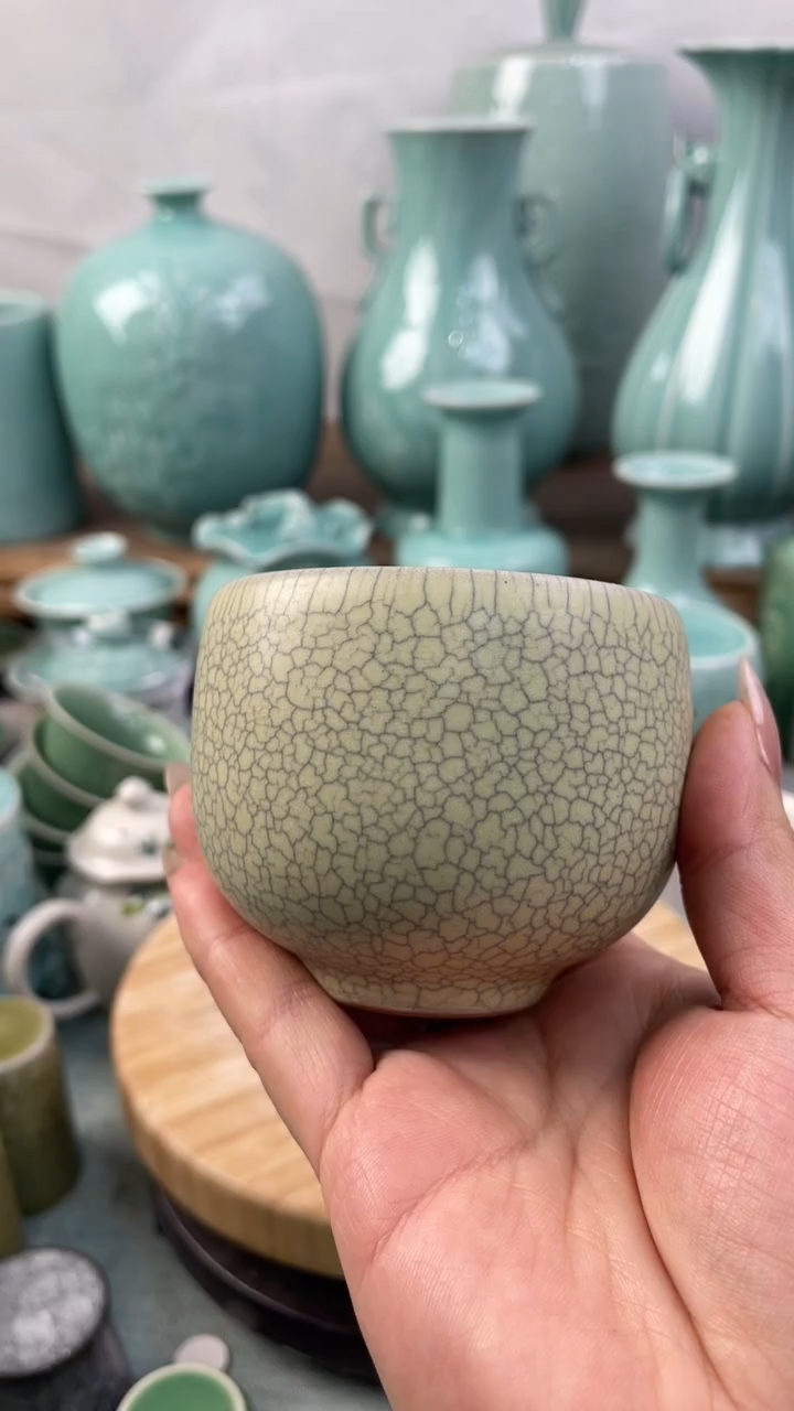 【闪购商品】特价福利 微瑕 慧仙青瓷