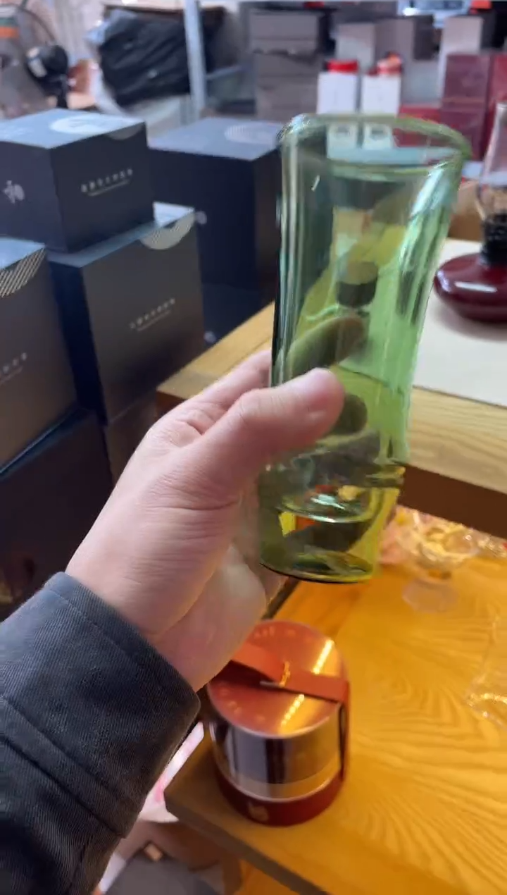 禾器/大号君雅杯/湖绿