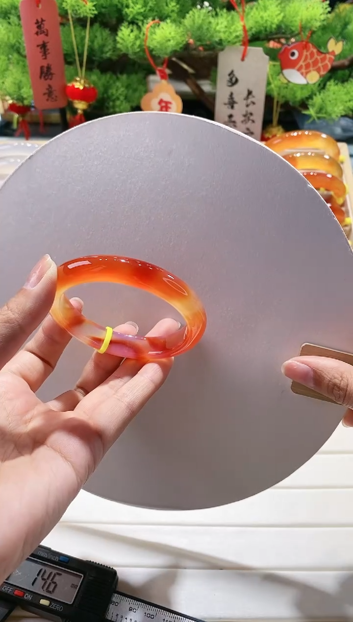 【闪购商品】玛瑙/玉髓手镯未镶嵌121-55.2