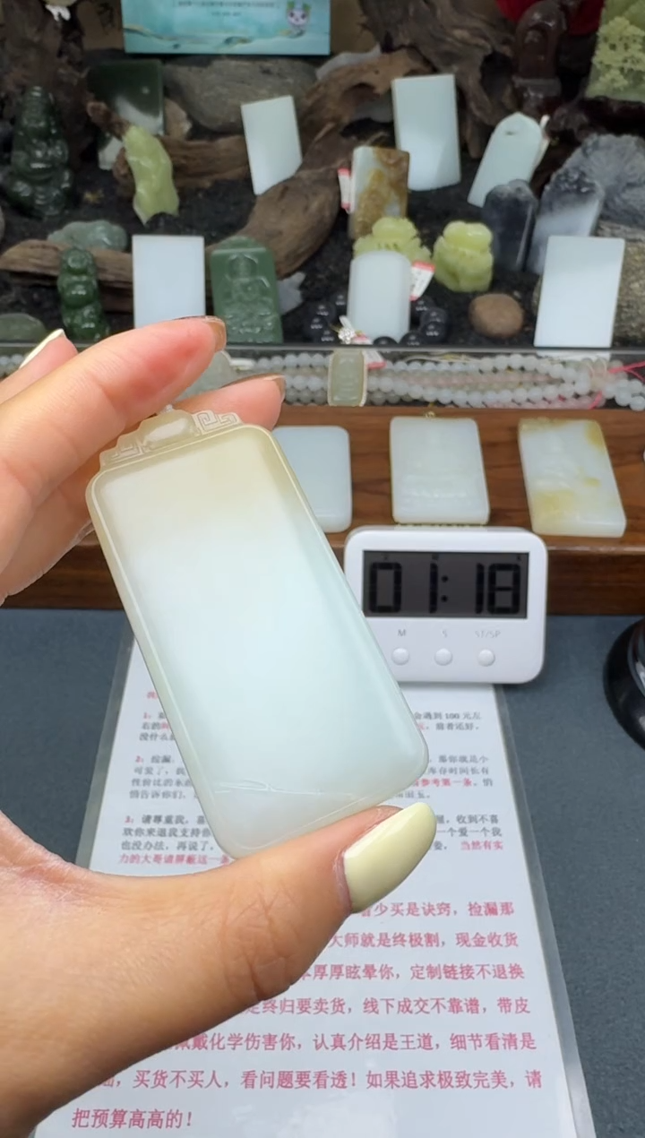 【闪购商品】和田玉颈饰未镶嵌筱筱