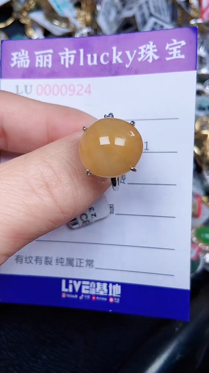 颈饰银S925镶嵌翡翠0924