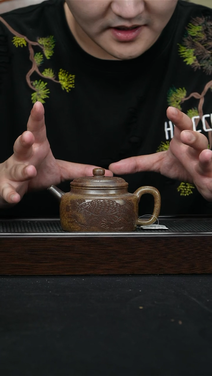 茶壶紫砂宜兴紫砂200cc0397