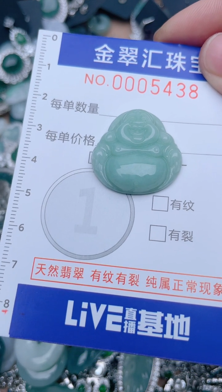 翡翠未镶嵌颈饰5438.....