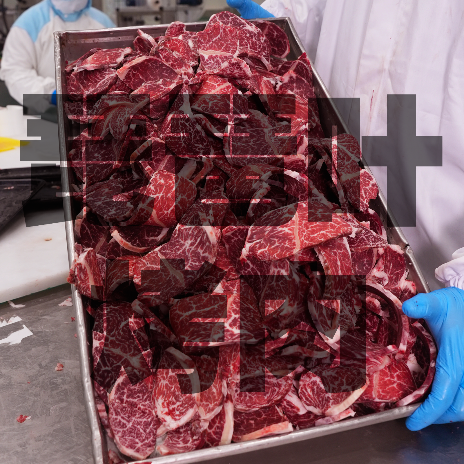 【琵琶叶烤肉片】国产和牛原切雪花牛肉琵琶叶烤肉牛肉片