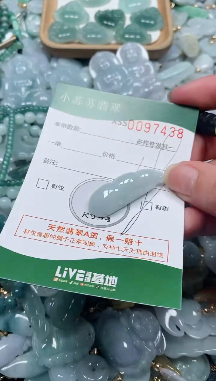 【闪购商品】翡翠颈饰未镶嵌闪购商品0097438