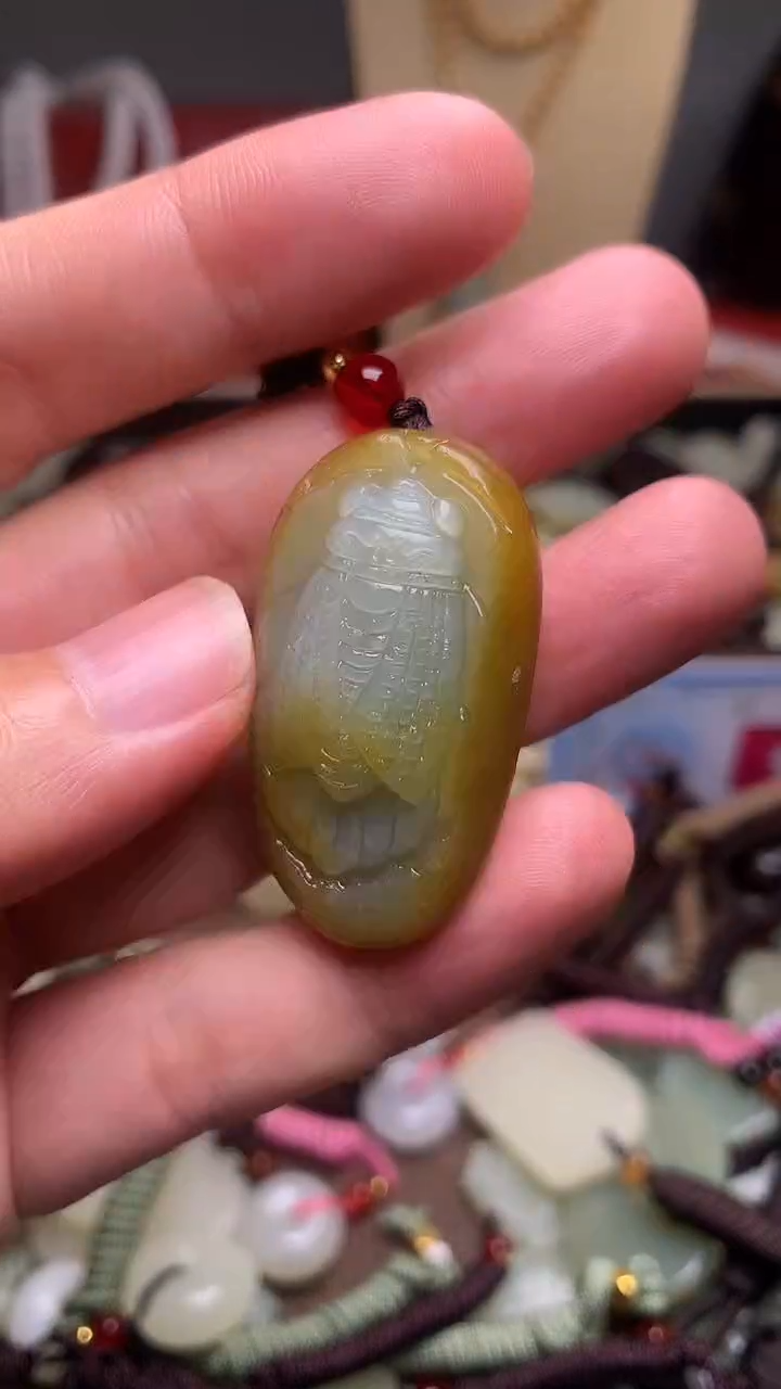 颈饰未镶嵌和田玉新疆料青海料清水和田玉吊坠