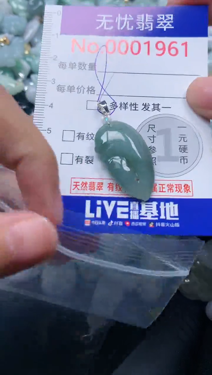 颈饰未镶嵌翡翠1961