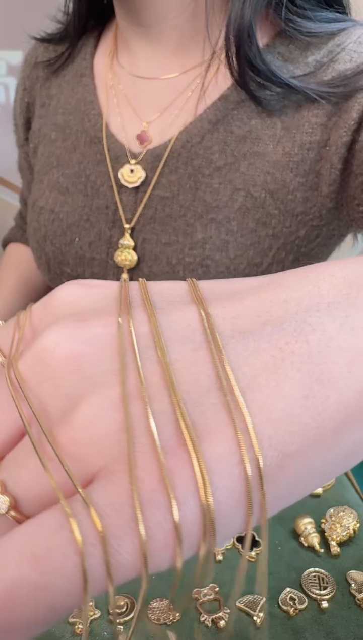 40cm固定不可调节蛇骨链2.33g（多样性发货）