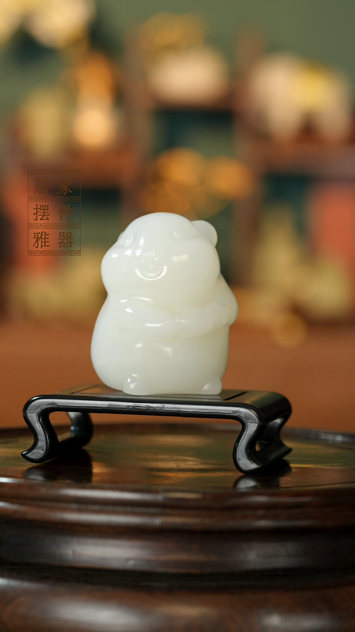 玉《鼠来宝摆件》摆件