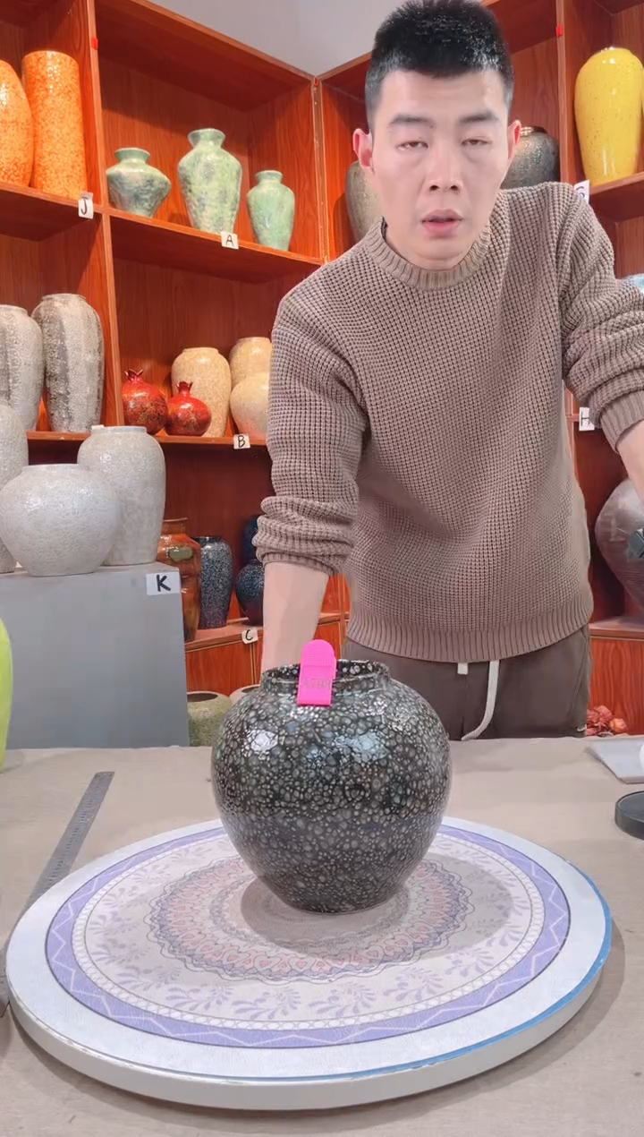 【闪购商品】瓶精品陶瓷花瓶 无花 a798