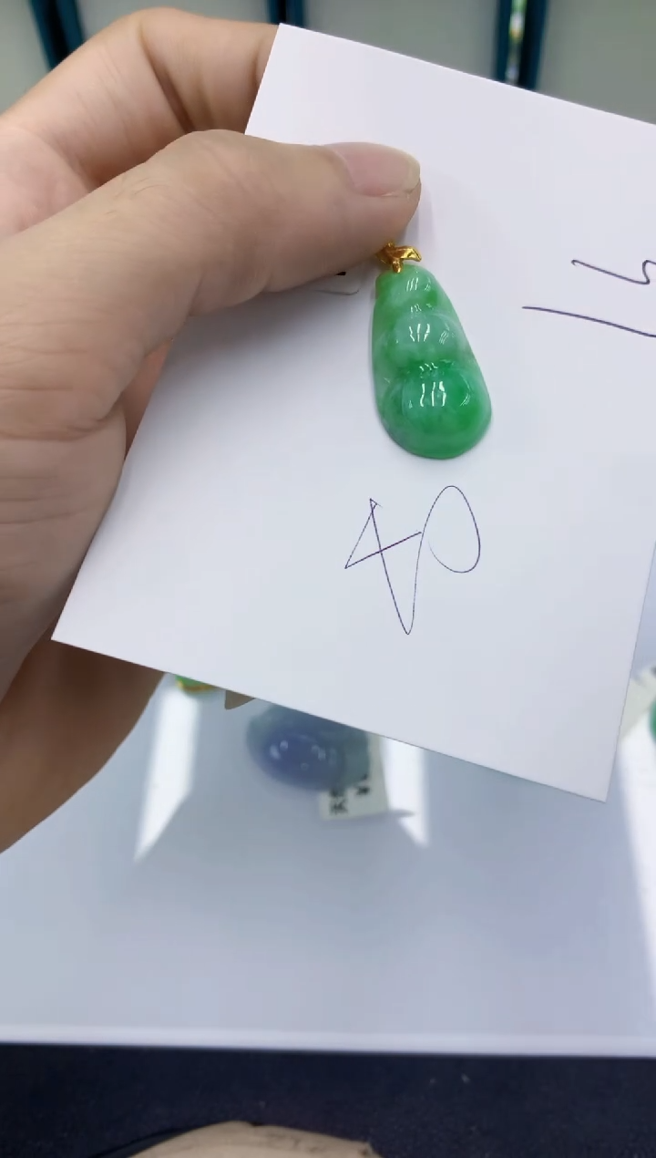 颈饰未镶嵌翡翠翡翠